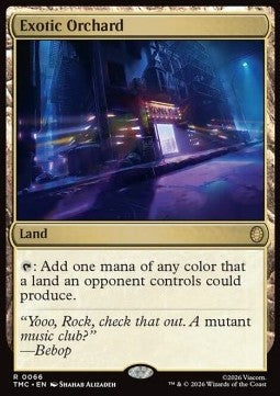 Exotic Orchard - Commander: Teenage Mutant Ninja Turtles (Rare) [TMC-66]