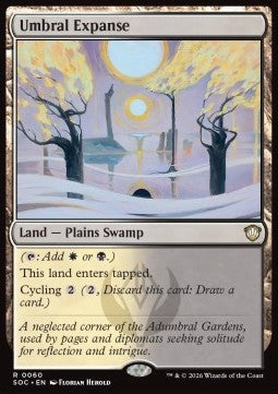 Umbral Expanse - Commander: Secrets of Strixhaven (Rare) [SOC-60]