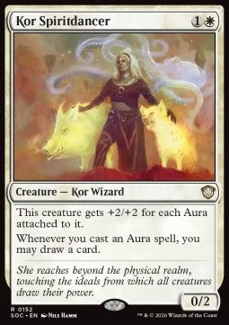 Kor Spiritdancer - Commander: Secrets of Strixhaven (Rare) [SOC-152]