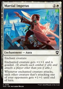 Martial Impetus - Commander: Secrets of Strixhaven (Common) [SOC-156]