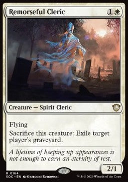 Remorseful Cleric - Commander: Secrets of Strixhaven (Rare) [SOC-164]
