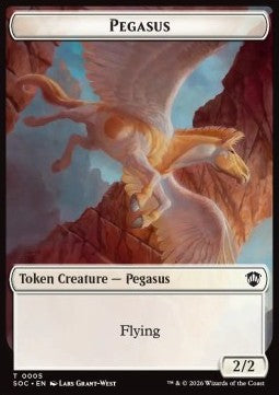 Pegasus Token (W 2/2) // Inkling Token (WB 2/1) - Secrets of Strixhaven: Tokens (Token) [TSOS-CT 5/22]