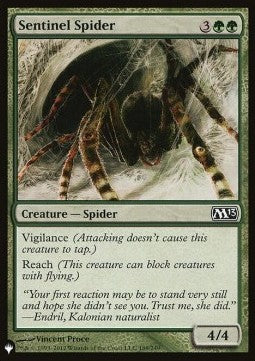 Sentinel Spider - Magic the Gathering Products (Common) [MTGP-189]