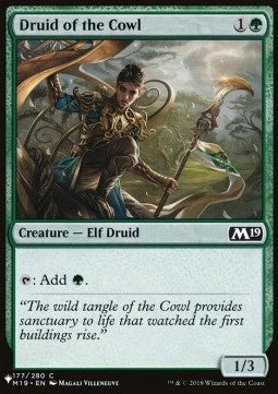 Druid of the Cowl - Magic the Gathering Products (Common) [MTGP-177]