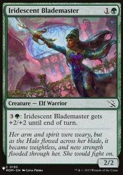 Iridescent Blademaster - Magic the Gathering Products (Common) [MTGP-195]