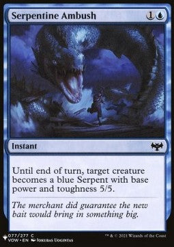 Serpentine Ambush - Magic the Gathering Products (Common) [MTGP-77]