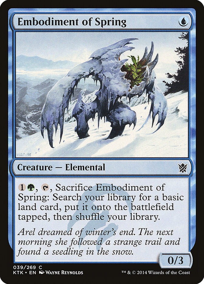 Embodiment of Spring - Khans of Tarkir