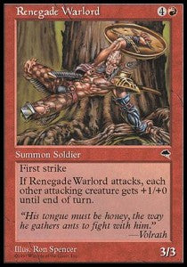 Renegade Warlord⁣ - Tempest⁣ (Uncommon)