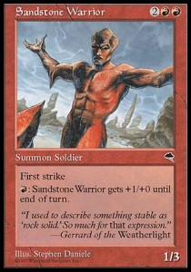 Sandstone Warrior⁣ - Tempest⁣ (Common)