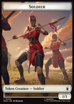 Soldier Token (W 1/1) // Goat Token (W 0/1) (V.1)