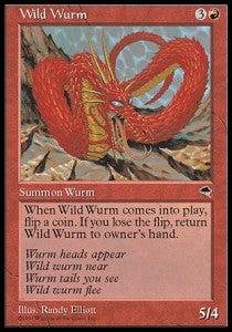 Wild Wurm⁣ - Tempest⁣ (Uncommon)
