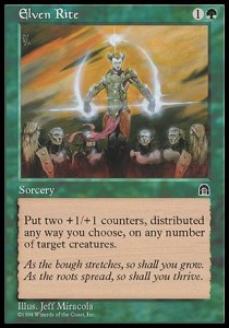 Elven Rite - Stronghold (Uncommon)