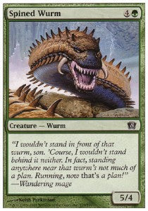 Spined Wurm⁣ - Eighth Edition⁣ (Common)⁣ [279]