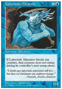 Labyrinth Minotaur - Fifth Edition (Common)