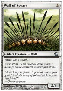Wall of Spears - Eighth Edition (Uncommon) [8ED-320]