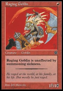 Raging Goblin⁣ - Portal Second Age⁣ (Common)