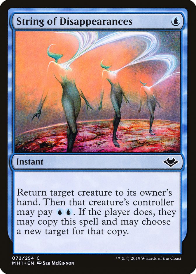 String of Disappearances - Modern Horizons