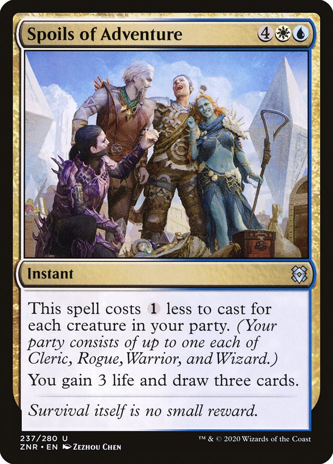 Spoils of Adventure - Zendikar Rising