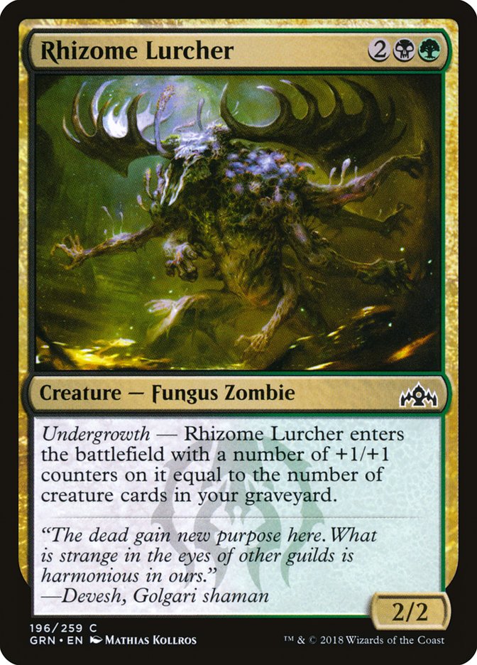 Rhizome Lurcher - Guilds of Ravnica
